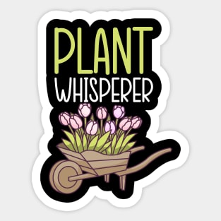 Plant Whisperer - Gardener Garden Gift Sticker